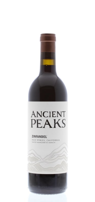 Ancient Peaks Paso Robles Zinfandel 2014 Front Bottle Shot