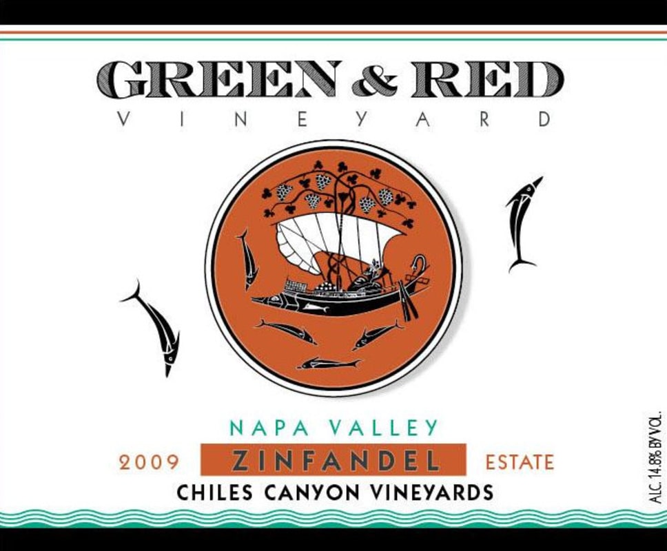 Green & Red Chiles Canyon Vineyard Zinfandel 2009 Front Label