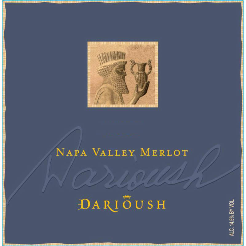 Darioush Signature Merlot 2006 Front Label