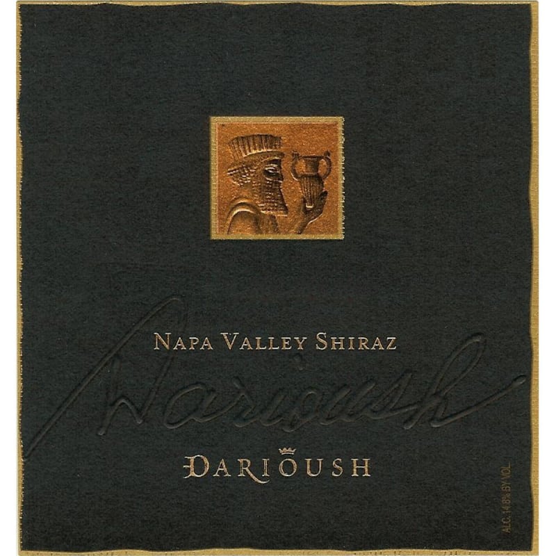 Darioush Signature Shiraz 2009 Front Label