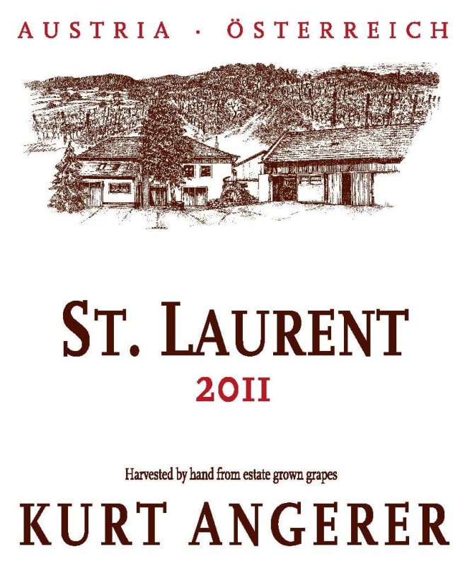Kurt Angerer St. Laurent 2011 Front Label