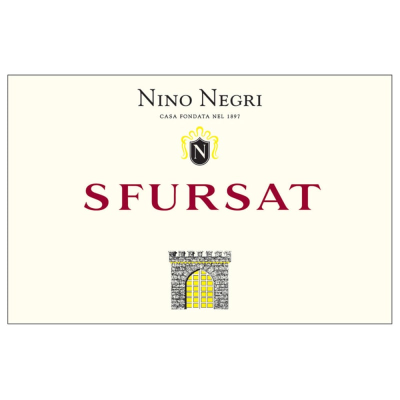 Nino Negri Sfursat Valtellina 2012 Front Label