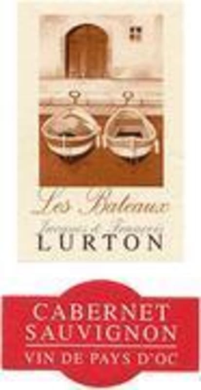 Jacques et Francois Lurton Pays d'Oc Cabernet Sauvignon 1998 Front Label
