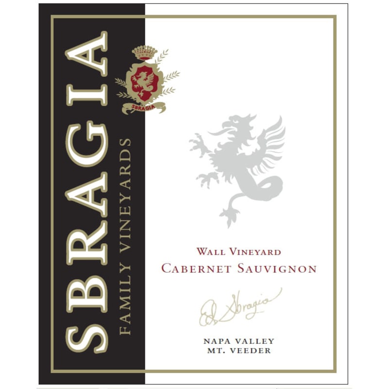 Sbragia Wall Vineyard Cabernet Sauvignon 2007 Front Label