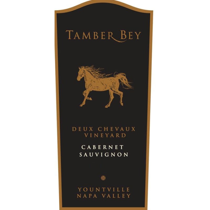 Tamber Bey Deux Chevaux Vineyard Cabernet Sauvignon 2002 Front Label