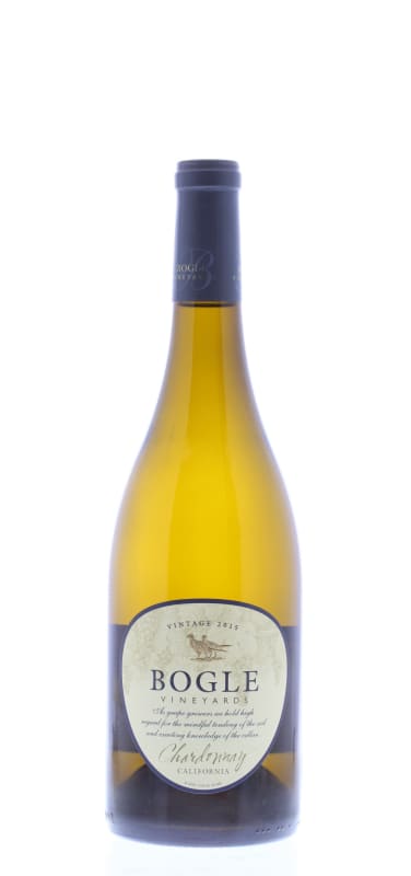 Bogle Chardonnay 2015 Front Bottle Shot