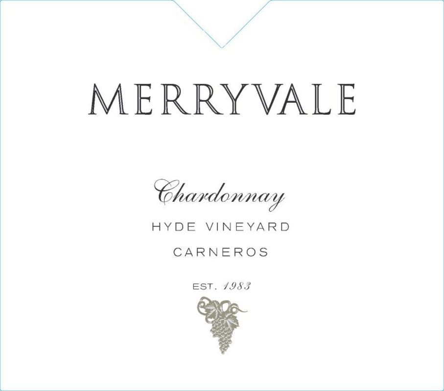 Merryvale Hyde Vineyard Chardonnay 2013 Front Label