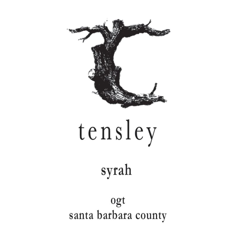 Tensley Syrah OGT (1.5 Liter Magnum) 2013 Front Label