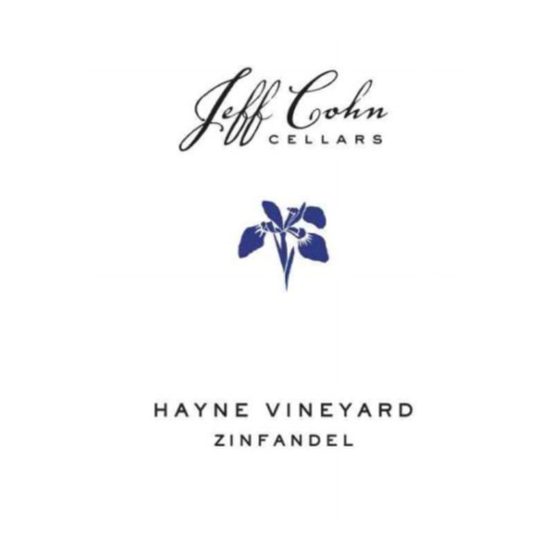 Jeff Cohn Cellars Hayne Vineyard Zinfandel 2013 Front Label