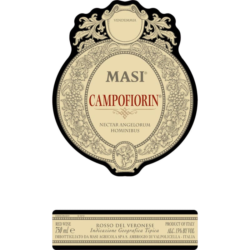 Masi Campofiorin Rosso del Veronese 2013 Front Label