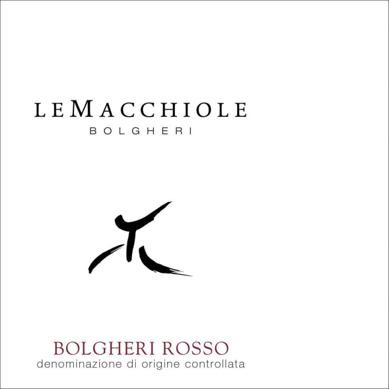 Le Macchiole 2013 Front Label