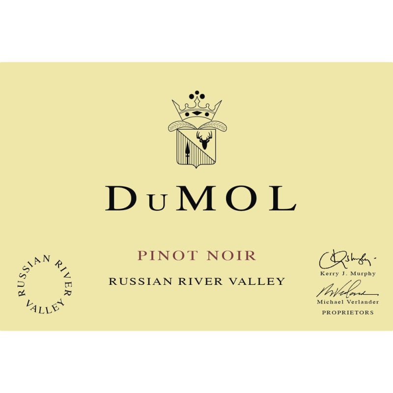DuMOL Russian River Valley Pinot Noir 2008 Front Label