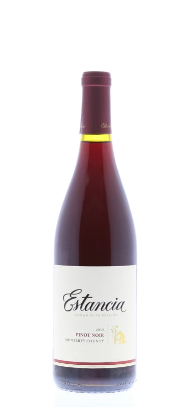 Estancia Pinot Noir 2015 Front Bottle Shot