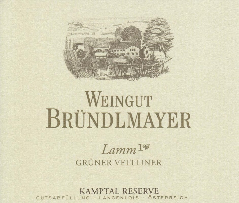 Brundlmayer Lamm Reserve Gruner Veltliner 2014 Front Label