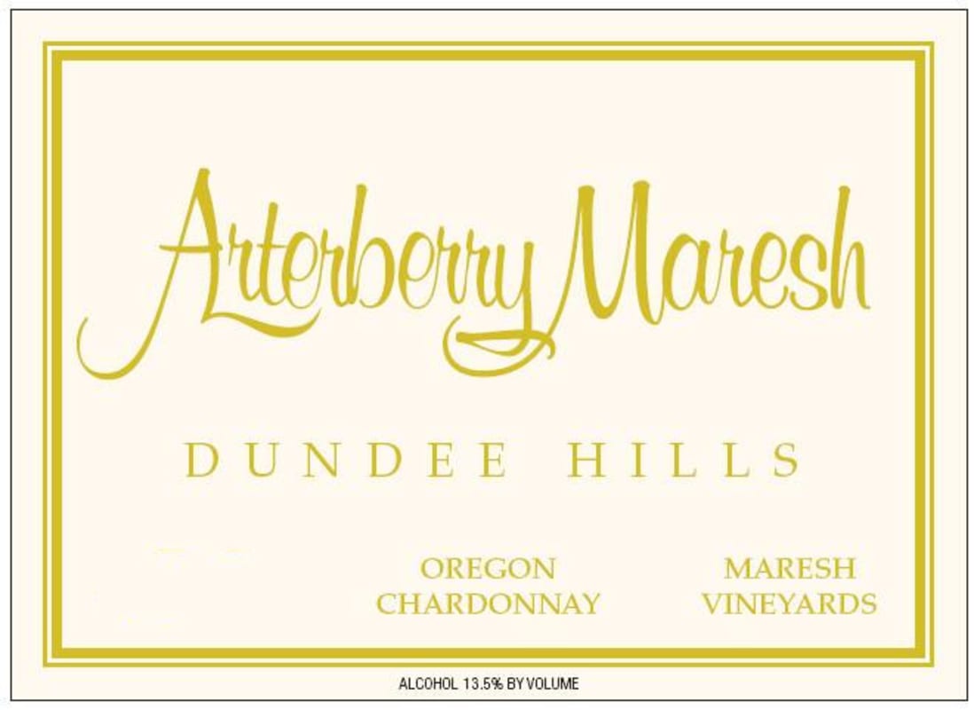 Arterberry Maresh Maresh Vineyard Chardonnay 2013 Front Label