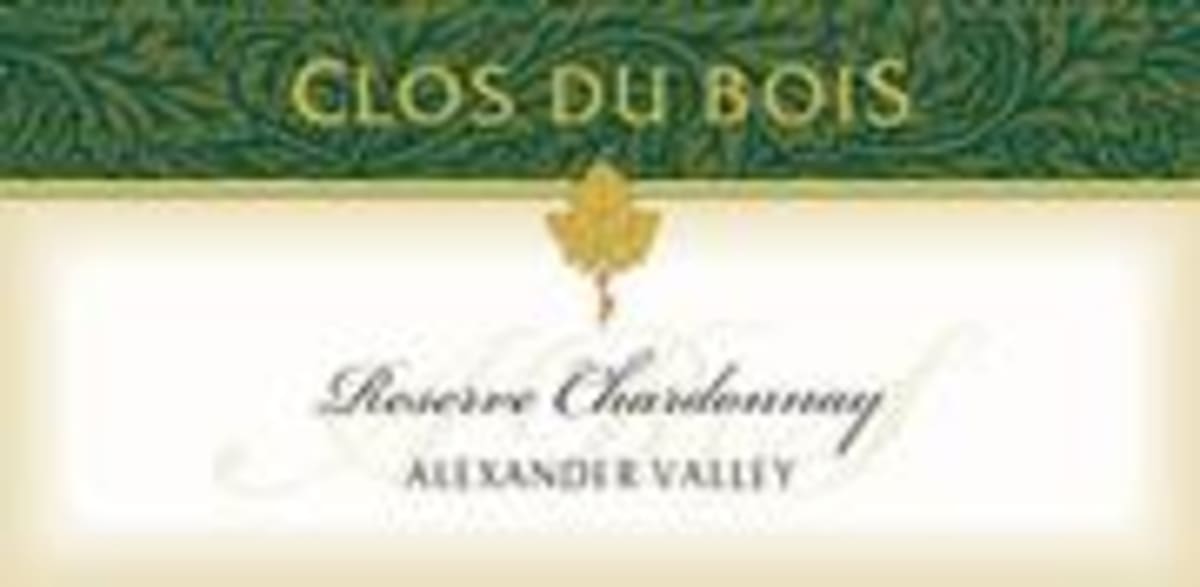 Clos du Bois Alexander Valley Chardonnay 1999 Front Label
