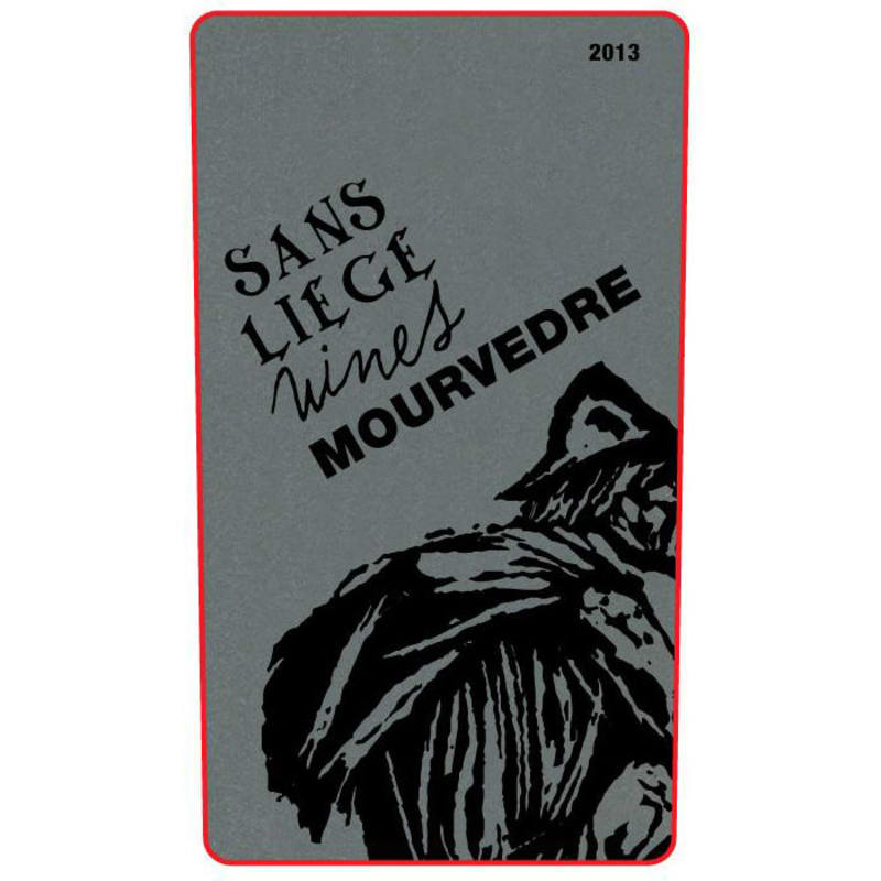 Sans Liege Take the Pebble Mourvedre 2013 Front Label