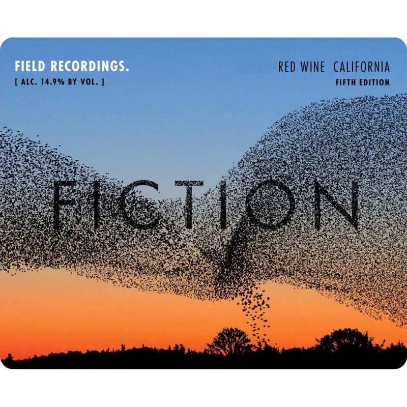 Field Recordings Fiction Red Blend 2014 Front Label