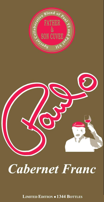 Messina Hof Paulo Father and Son Cuvee Cabernet Franc 2013 Front Label