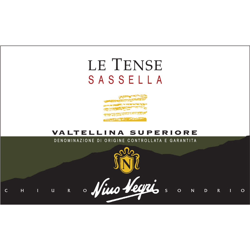 Nino Negri Le Tense Sassella Superiore 2013 Front Label