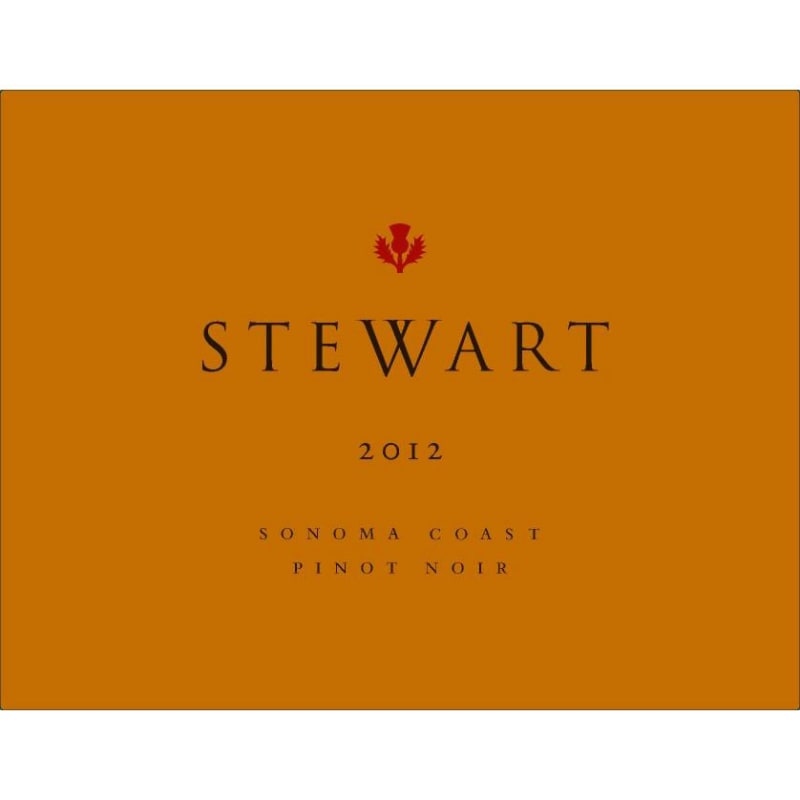 Stewart Sonoma Coast Pinot Noir 2012 Front Label