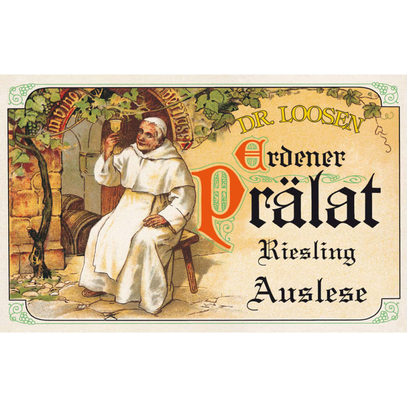 Dr. Loosen Erdener Pralat Goldkapsel Auslese 2015 Front Label