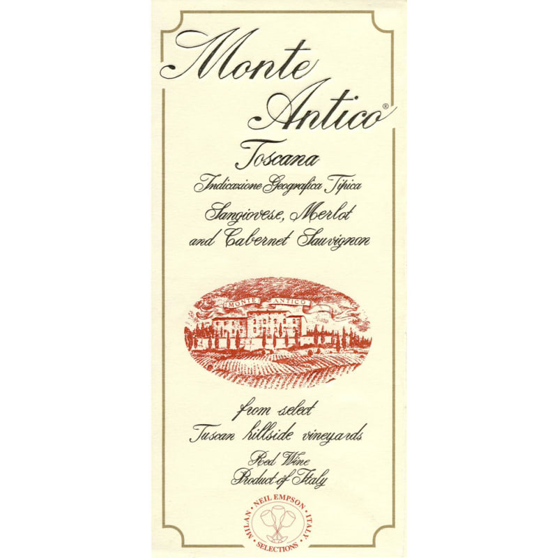 Monte Antico Rosso (3 Liter Bottle) 2011 Front Label