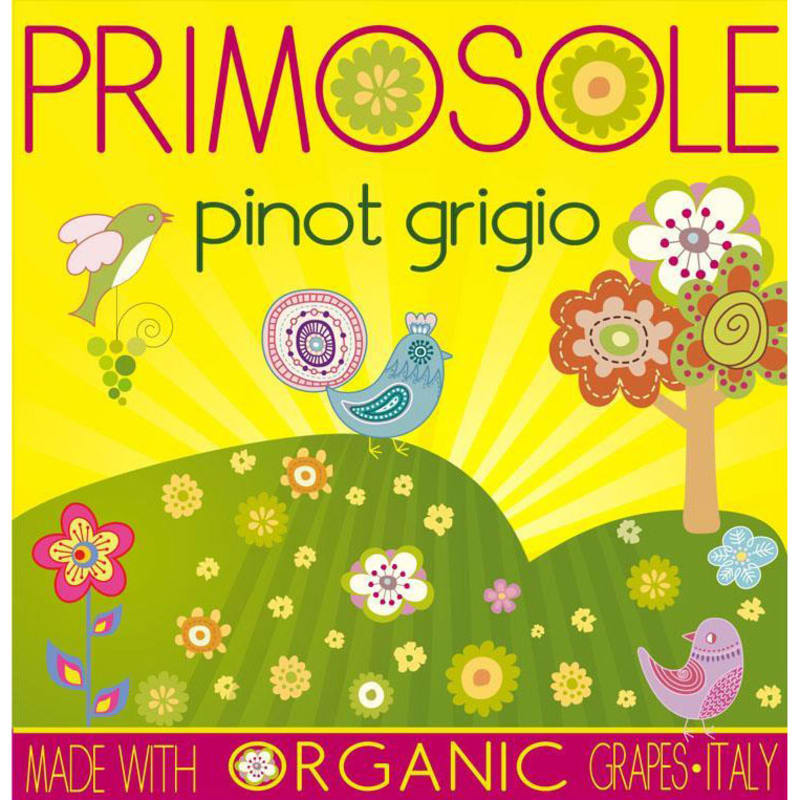Primosole Pinot Grigio 2015 Front Label
