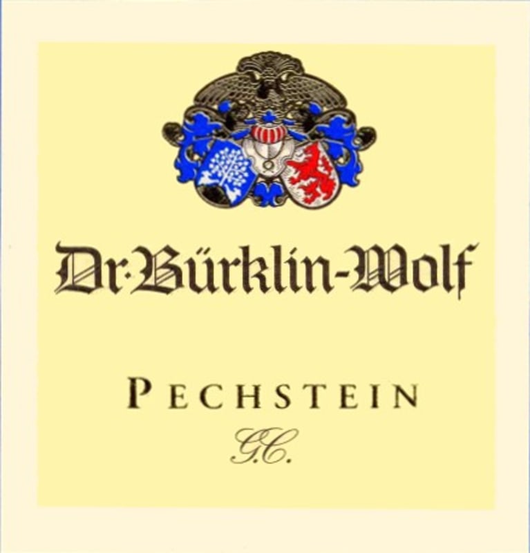 Burklin-Wolf Forster Pechstein G.C. Dry Riesling 2010 Front Label
