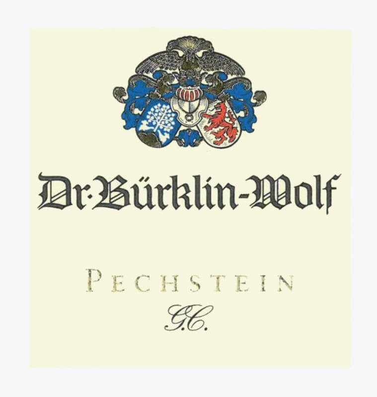Burklin-Wolf Forster Pechstein G.C. Dry Riesling 2015 Front Label