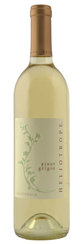 Heliotrope Pinot Grigio 2016 Front Bottle Shot