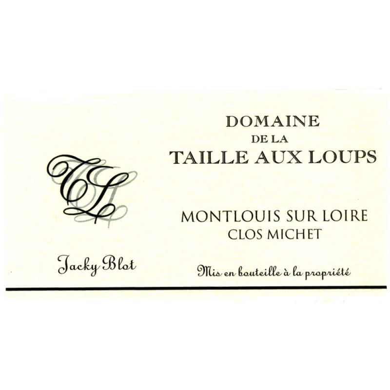 Domaine de la Taille Aux Loups Montlouis Clos Michet 2015 Front Label