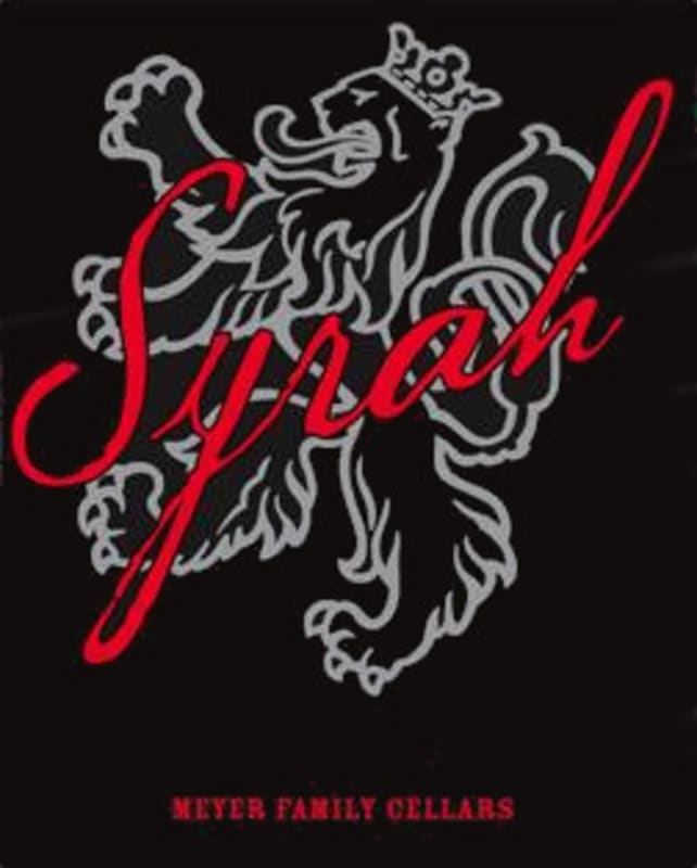 Meyer Family Cellars Syrah 2010 Front Label