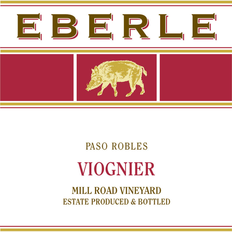Eberle Mill Road Vineyard Viognier 2015 Front Label