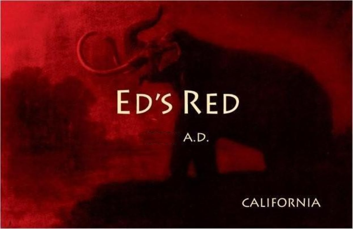 Adastra Vineyards Ed's Red Blend 2012 Front Label