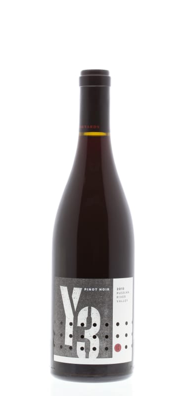 Jax Vineyards Y3 Pinot Noir 2015 Front Bottle Shot