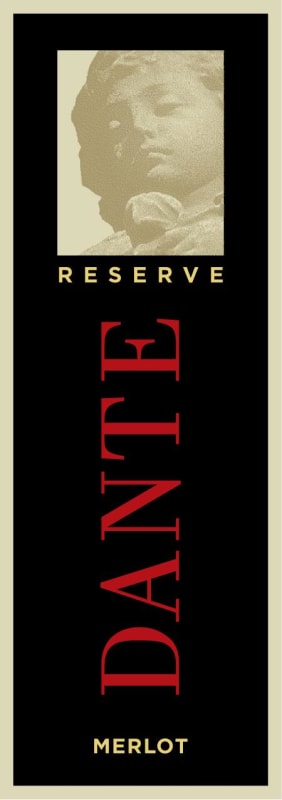 Michael Pozzan Dante Reserve Merlot 2012 Front Label