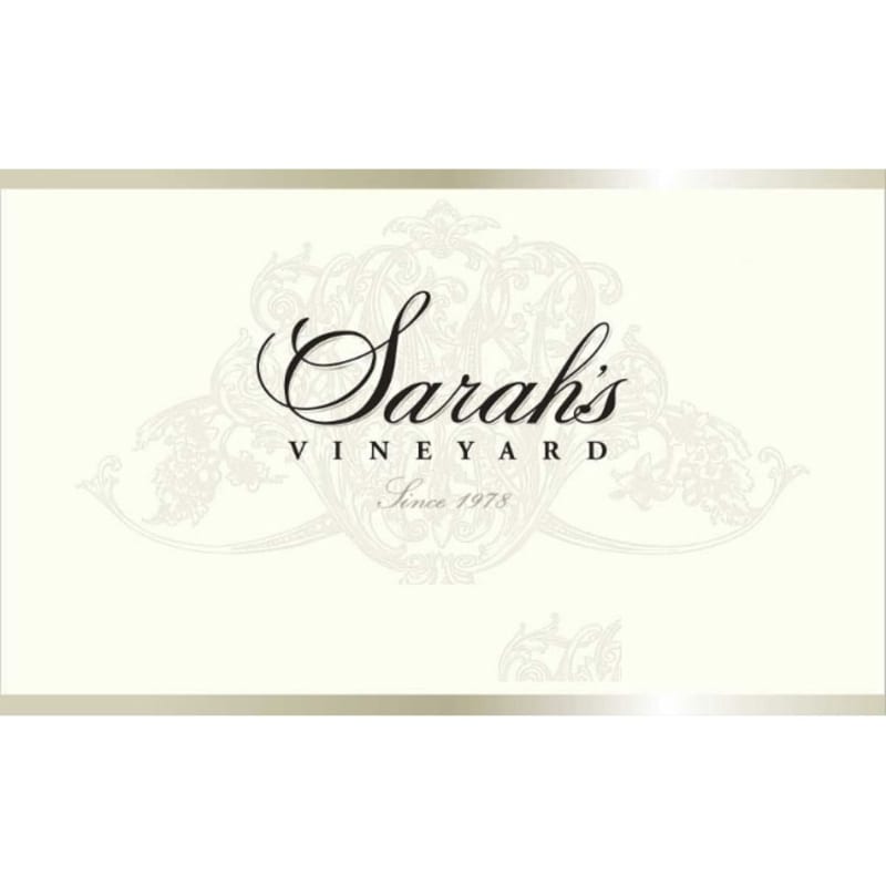 Sarah's Vineyard Santa Cruz Mountains Chardonnay 2015 Front Label