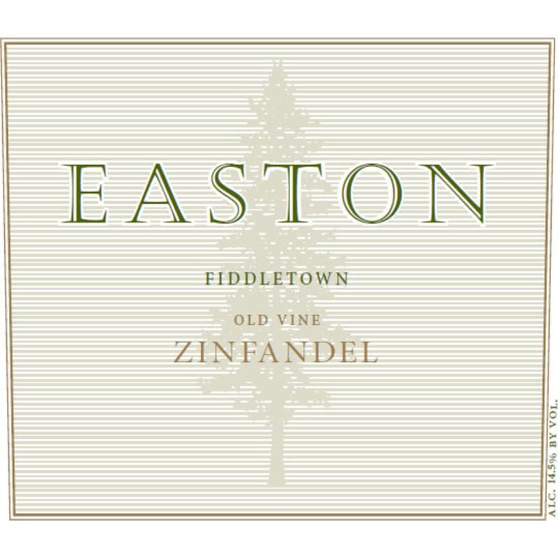Easton Fiddletown Old Vine Zinfandel 2011 Front Label