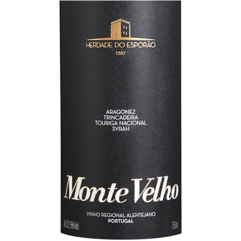 Herdade Do Esporao Monte Velho Red 2015 Front Label