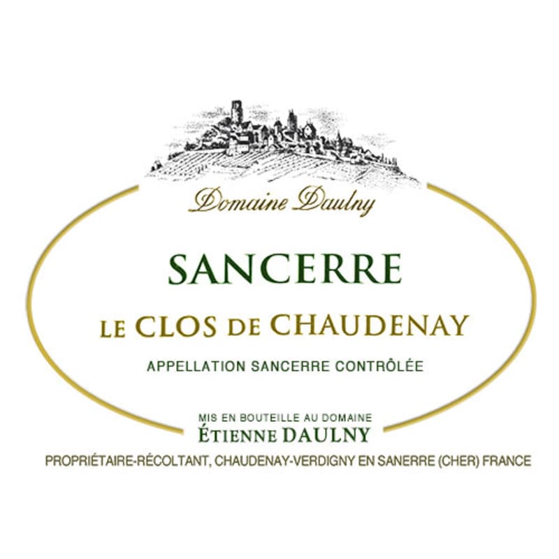 Domaine Daulny Sancerre Le Clos de Chaudenay 2015 Front Label