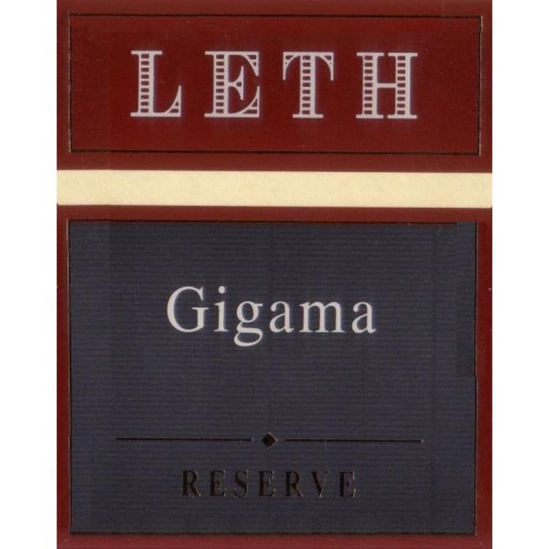 Leth Gigama Reserve 2011 Front Label