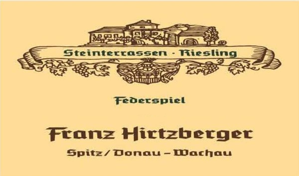 Weingut Franz Hirtzberger Federspiel Steinterrassen Riesling 2012 Front Label