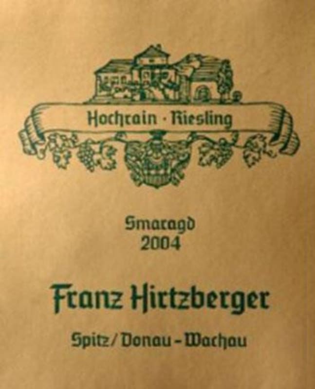 Weingut Franz Hirtzberger Hochrain Smaragd Riesling 2004 Front Label