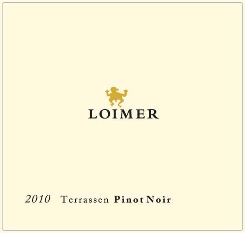 Loimer Terrassen Pinot Noir 2010 Front Label