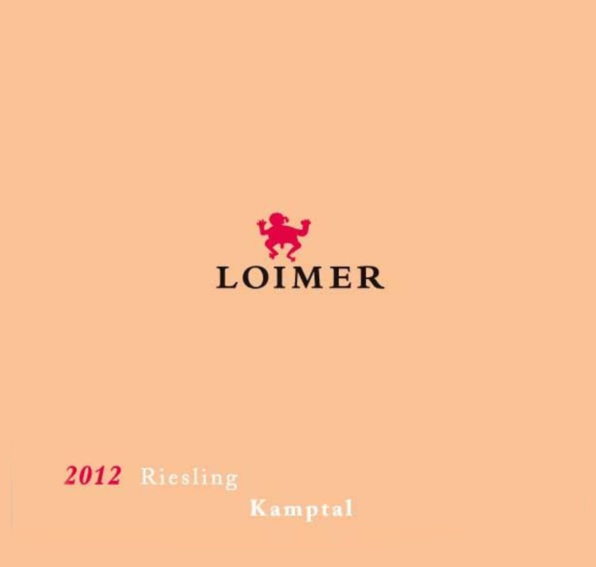 Loimer Riesling 2012 Front Label