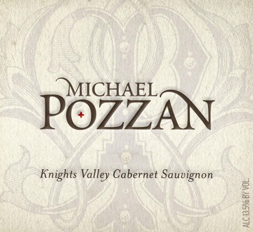 Michael Pozzan Knights Valley Cabernet Sauvignon 2011 Front Label