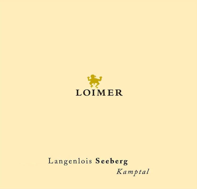 Loimer Langenlois Seeberg Riesling 2014 Front Label