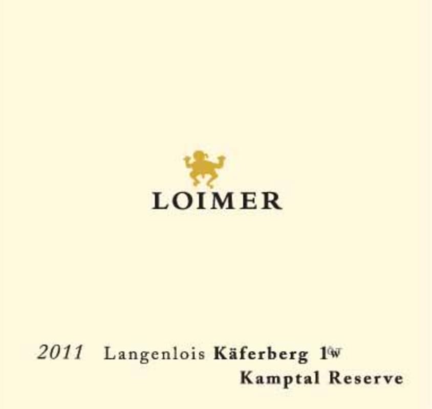 Loimer Kaferberg Erste OTW Lage Reserve Gruner Veltliner 2011 Front Label