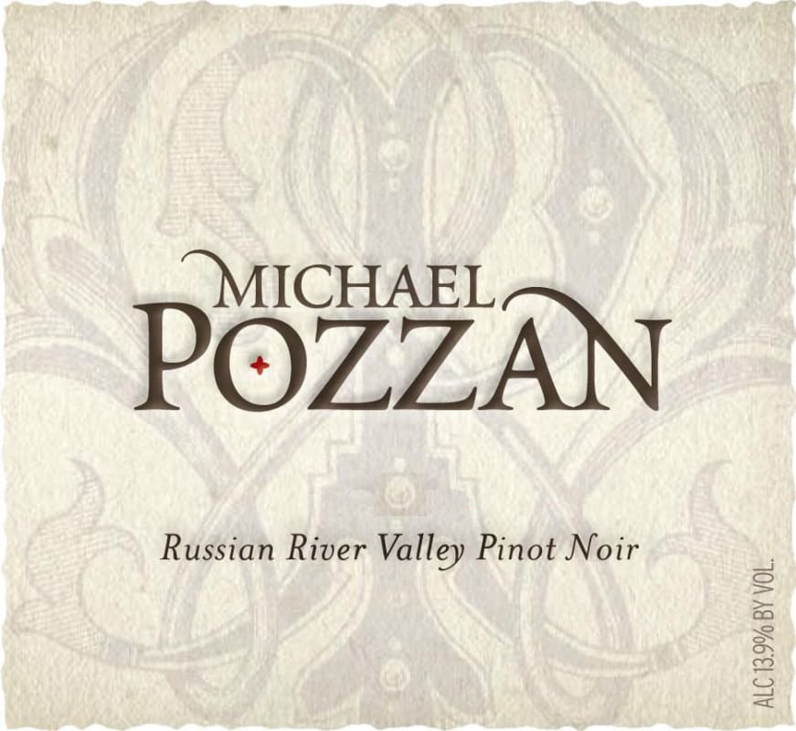 Michael Pozzan Russian River Valley Pinot Noir 2011 Front Label